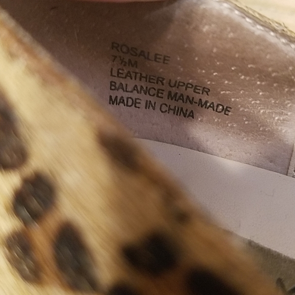 Steve Madden ROSALEE Leopard flats - Picture 7 of 8